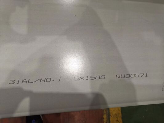 Hot Rolled SS 316L Stainless Steel Plate with Polished Surface and Corrosion Resistance