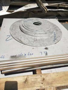 2507 Duplex Steel Plate S32750 High Strength Corrosion Resistant Round Plate OD 6-630mm