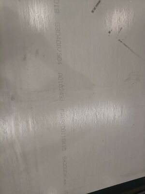 6mm Thick ASTM A240 S30408 Stainless Steel Plate with Polished Surface for Industrial Applications