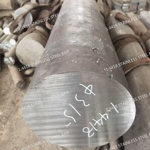 1.4418 Stainless Steel Bar - Corrosion Resistant High Strength Round Bar Available in Custom Lengths