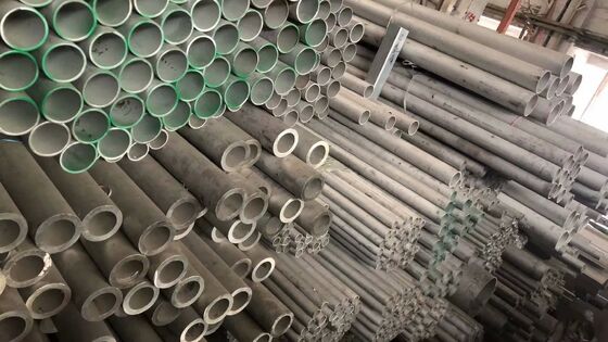 UNS S31653 Type 316LN Cold-Drawing Polished Stainless Steel Pipe with OD 6-630mm