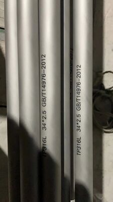 ASTM A312 TP316L Cold-Drawn Seamless Stainless Steel Pipe with Polished Surface