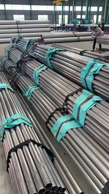 430 Stainless Steel Pipe with Polished Mirror Surface Available in Square and Round Shapes