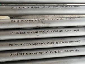 304 Stainless Steel Seamless Tube with Polished Surface and Cold-Drawn Technique OD 10mm x 2mm x 3000mm