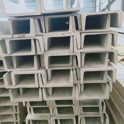 Hot Rolled Bright Surface Stainless Steel U Channel Bar 30*30-100*100mm AISI 201 304 316 321 430