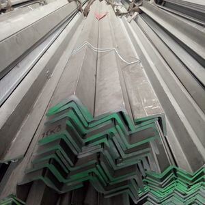 Hot Rolled Stainless Steel Angle Bar with Pickling Surface 30*30-100*100mm SS Channel Bar