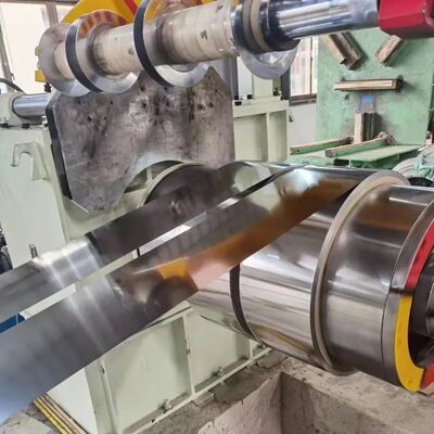 SUS 301 Grade Stainless Steel Strip 0.3mmx90mm 2B Finished Cold Rolled Metal Strip