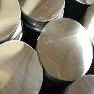 SUS410 0.45mm Thickness Cold Rolled Polished Surface Stainless Steel Circle Disc Custom Diameter