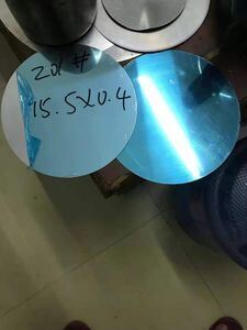 201 Grade Stainless Steel Circle Cold Rolled with BA Surface for Kitchen Utensils