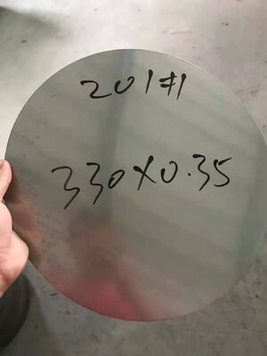 201 Grade Cold Rolled BA Surface Stainless Steel Circle for Kitchen Appliances