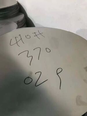 Food Grade AISI 304 Stainless Steel Circle with 2B Surface Finished and Cold Rolled for Kitchenware