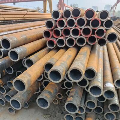 EN10216-3 P355NL1 High Pressure Seamless Carbon Steel Pipe with Black Surface and OD 6-630mm