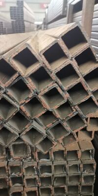 ASTM A500 S275JR Square Steel Pipe with Black Surface Treatment for Structural Applications