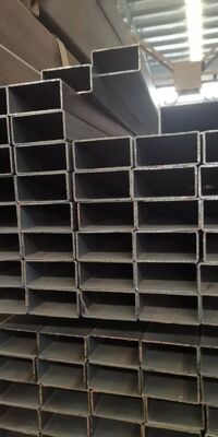 EN10210 EN10219 AS1163 Square Steel Pipe with Black Surface Treatment and 30*30-300*300 Hollow Section
