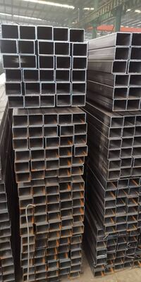 Black Surface S355JR Grade Square Steel Pipe 30*30-300*300mm Hollow Welded Steel Pipe