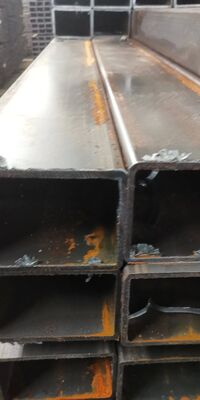 Black Surface S355JR Grade Square Steel Pipe 30*30-300*300mm Hollow Welded Steel Pipe