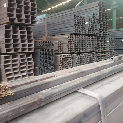Factory Supply S235JR S355JR Square Tube with Black Surface Treatment Size 40*40 - 500*500