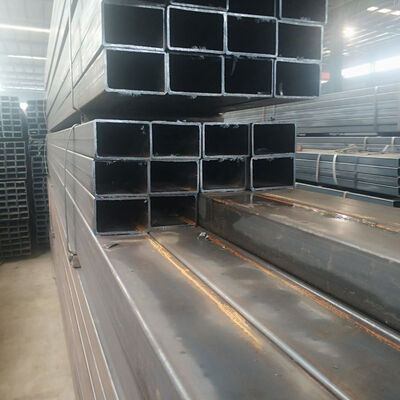 Factory Supply S235JR S355JR Square Tube with Black Surface Treatment Size 40*40 - 500*500