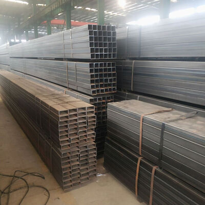 S355JR Carbon Steel Seamless Square Tube with Black Surface Treatment in 30*30-500*500 Sizes