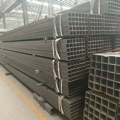 China Black Surface Treatment Seamless Square Steel Pipe 30*30-500*500 for Construction and Machinery