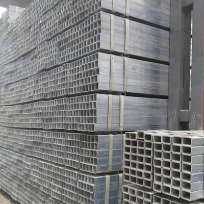 Black Surface Treatment Square Steel Tube with 30*30-500*500 Size Range and Galvanized or Painted Surface