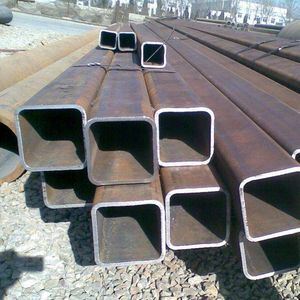 Black Surface Treatment Square Steel Tube 25x25 to 200x200 for Pipeline Transport