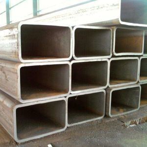 Black Surface Treatment Low Carbon Steel Square Tube 30*30-500*500 Size Range Hollow Steel Section