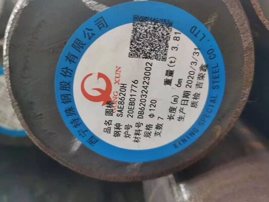 SAE 8620 Annealed Forged Alloy Steel Round Bar with Polished Surface for High Hardenability