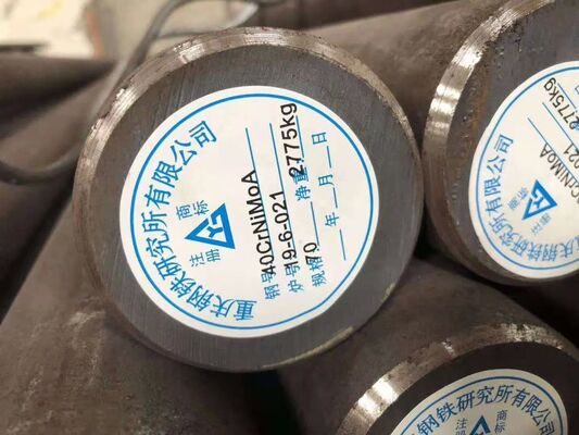 SAE4340 Quenching and Tempering Forged Steel Round Bar with Polished Surface