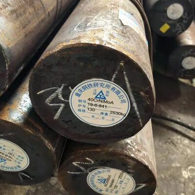 Forged Alloy Steel Round Bar Grade 1.6587 / 17CrNiMo6 with Polished Surface and Diameter 30 - 300mm