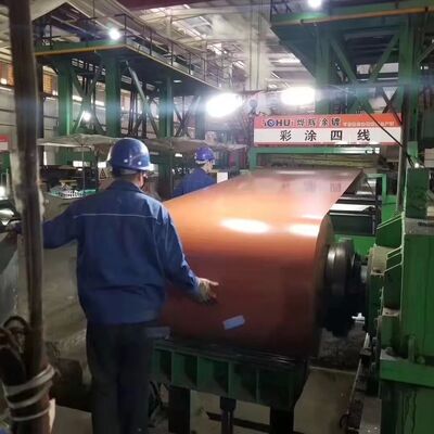 275 G/M2 Zinc Coating Prepainted Color Steel Coils with Silicon Micron Polyester for Container Plate Applications