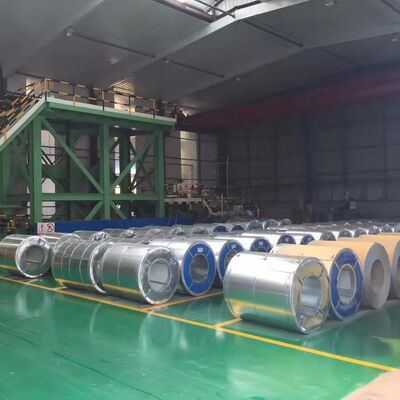 275 G/M2 Zinc Coating Prepainted Color Steel Coils with Silicon Micron Polyester for Container Plate Applications