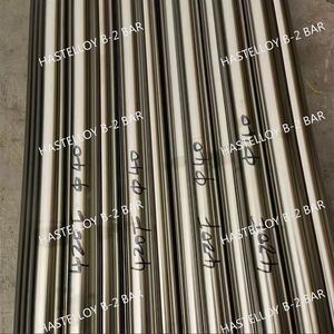 Hastelloy B-2 Round Bar Nickel-Molybdenum Alloy Rod Heat Resistant up to 1093°C Corrosion Resistant to Reducing Acids Custom Cutting Any Length