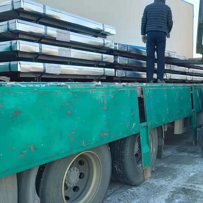 Container Plate Galvanized Steel Sheet DX51D+Z with Slit Edge and 1220*2440mm Specification
