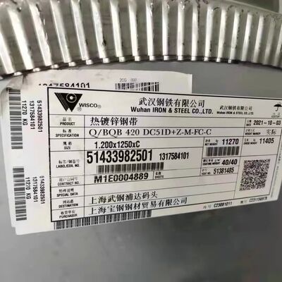 Z275 Zinc Coating Galvanized Steel Coil and Sheet with Regular Spangle for Container Plate Application