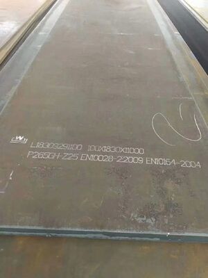 Hot Rolled P265GH Boiler Steel Plate EN10028-2 Standard with 100-3000mm Width for Pressure Vessels