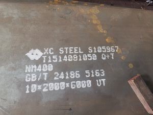 High Carbon AR400 AR500 Abrasion Resistant Steel Plate for Mining and Construction