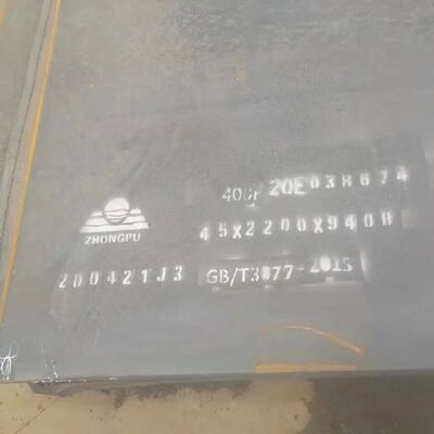 Q235 Q345 B C D E Hot Rolled Alloy Steel Plate with 6 - 80mm Thickness for Structural Applications