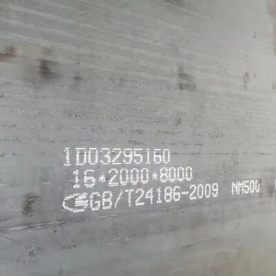 Hot Rolled 80mm AR500 Abrasion Resistant Steel Plate for Coal Mine Wear Resistance
