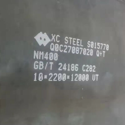 NM360 NM400 NM450 NM500 Hot Rolled Abrasion Resistant Steel Plate for Metallurgical Machinery