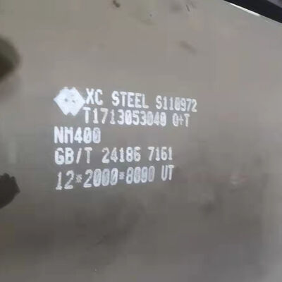 Hot Rolled Abrasion Resistant AR400 Steel Plate with 5mm-80mm Thickness and Width 10-2600mm