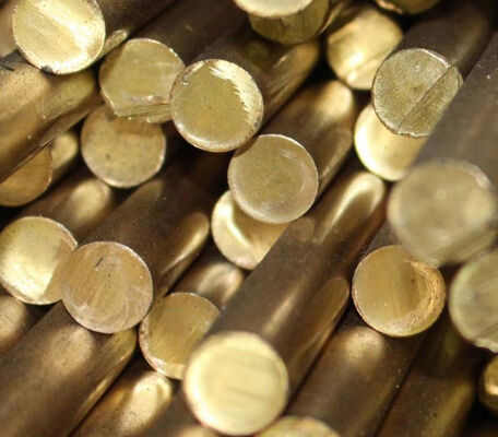 C10200 C11000 ASTM Standard Round Copper Rod and Brass Copper Bar in 5/8 Inch Diameter