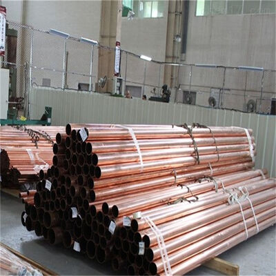 Rigid Copper Tube C1100 22*1.5*6000mm ASTM Standard Red Copper Seamless Pipe
