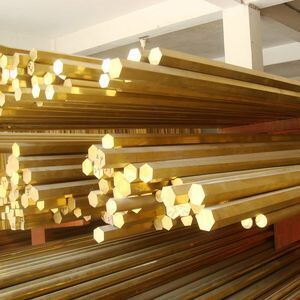 Corrosion Resistant C38500 Brass Hex Bars with Anodizing Surface and ASTM Standard