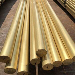 2000mm Long Non-alloy Brass Solid Rod ASTM Standard Brass Round Stock