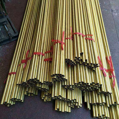 Seamless Copper Tube Pipe ASTM B587 Standard with 0.1mm - 60mm Thickness Non-alloy Copper