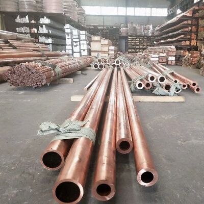 Large Diameter Thin Wall Brass Tube C2600 C2680 C2700 C2800 Hollow Brass Pipe