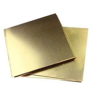H62 H65 H70 H85 H90 ASTM Standard Brass Sheet with 0.3 - 50mm Thickness for Industrial Use