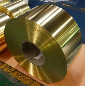 ASTM Standard Non-alloy Brass Coil and Strip with 0.3 - 50mm Thickness for Industrial Applications