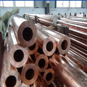 Large Diameter C34500 C34200 Brass Seamless Refrigeration Pancake AC Copper Pipe